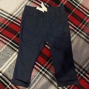 Cat & Jack Baby Toddler Boy 18 Month Navy Blue Pants - Pockets, Elastic Waist
